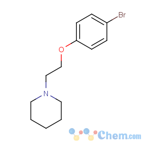 CAS No:836-58-8 1-[2-(4-bromophenoxy)ethyl]piperidine