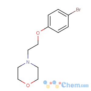 CAS No:836-59-9 4-[2-(4-bromophenoxy)ethyl]morpholine