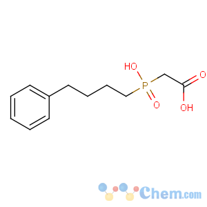 CAS No:83623-61-4 2-[hydroxy(4-phenylbutyl)phosphoryl]acetic acid
