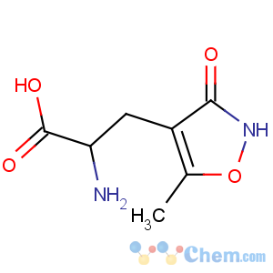 CAS No:83643-88-3 (2S)-2-amino-3-(5-methyl-3-oxo-1,2-oxazol-4-yl)propanoic acid