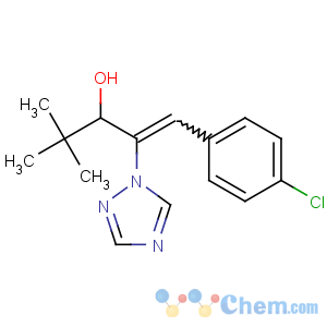 CAS No:83657-17-4 (E,3S)-1-(4-chlorophenyl)-4,4-dimethyl-2-(1,2,<br />4-triazol-1-yl)pent-1-en-3-ol