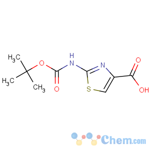 CAS No:83673-98-7 2-[(2-methylpropan-2-yl)oxycarbonylamino]-1,3-thiazole-4-carboxylic acid