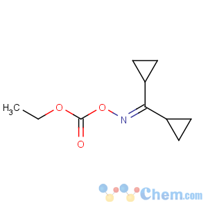 CAS No:83711-56-2 Methanone,dicyclopropyl-, O-(ethoxycarbonyl)oxime (9CI)