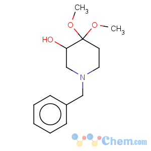 CAS No:83763-31-9 3-Piperidinol,4,4-dimethoxy-1-(phenylmethyl)-