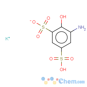CAS No:83763-34-2 1,3-Benzenedisulfonicacid, 5-amino-4-hydroxy-, potassium salt (1:1)