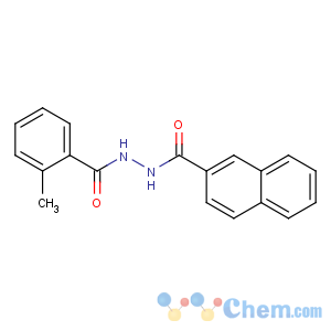 CAS No:83803-94-5 N'-(2-methylbenzoyl)naphthalene-2-carbohydrazide
