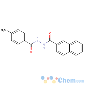 CAS No:83803-95-6 N'-(4-methylbenzoyl)naphthalene-2-carbohydrazide