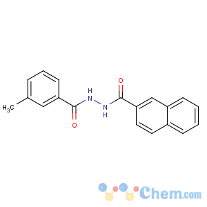 CAS No:83803-96-7 N'-(3-methylbenzoyl)naphthalene-2-carbohydrazide