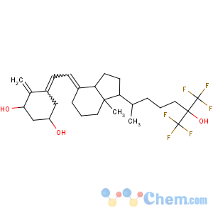 CAS No:83805-11-2 (1R,3S,5Z)-5-[(2E)-2-[(1R,3aS,7aR)-7a-methyl-1-[(2R)-7,7,<br />7-trifluoro-6-hydroxy-6-(trifluoromethyl)heptan-2-yl]-2,3,3a,5,6,<br />7-hexahydro-1H-inden-4-ylidene]ethylidene]-4-methylidenecyclohexane-1,<br />3-diol