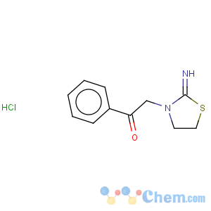 CAS No:83846-65-5 Ethanone,2-(2-imino-3-thiazolidinyl)-1-phenyl-, hydrochloride (1:1)