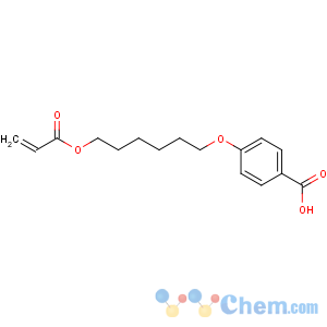 CAS No:83883-26-5 4-(6-prop-2-enoyloxyhexoxy)benzoic acid