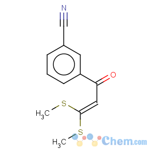 CAS No:838871-76-4 Benzonitrile,3-[3,3-bis(methylthio)-1-oxo-2-propen-1-yl]-