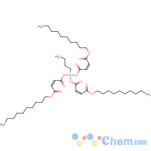 CAS No:83898-56-0 5,7,12-Trioxa-6-stannadocosa-2,9-dienoicacid, 6-butyl-6-[[4-(decyloxy)-1,4-dioxo-2-butenyl]oxy]-4,8,11-trioxo-, decylester, (Z,Z,Z)- (9CI)