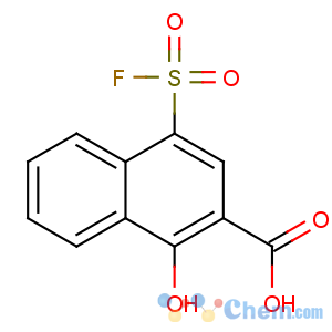 CAS No:839-78-1 4-fluorosulfonyl-1-hydroxynaphthalene-2-carboxylic acid