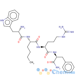 CAS No:83903-33-7 L-Phenylalaninamide,L-tryptophyl-L-norleucyl-L-arginyl- (9CI)