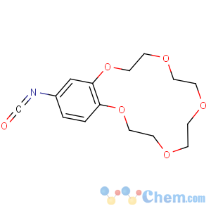 CAS No:83935-62-0 17-isocyanato-2,5,8,11,14-pentaoxabicyclo[13.4.0]nonadeca-1(15),16,<br />18-triene
