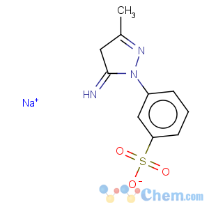 CAS No:83949-49-9 Benzenesulfonic acid,3-(4,5-dihydro-5-imino-3-methyl-1H-pyrazol-1-yl)-, sodium salt (1:1)