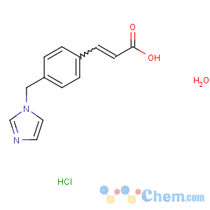 CAS No:83993-01-5 (E)-3-[4-(imidazol-1-ylmethyl)phenyl]prop-2-enoic<br />acid