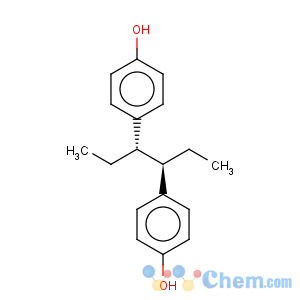 CAS No:84-16-2 Phenol,4,4'-[(1R,2S)-1,2-diethyl-1,2-ethanediyl]bis-, rel-