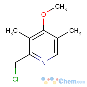 CAS No:84006-10-0 2-(chloromethyl)-4-methoxy-3,5-dimethylpyridine