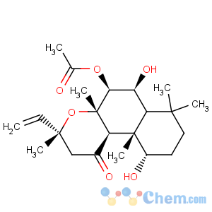CAS No:84048-28-2 1H-Naphtho[2,1-b]pyran-1-one,5-(acetyloxy)-3-ethenyldodecahydro-6,10-dihydroxy-3,4a,7,7,10a-pentamethyl-,(3R,4aS,5S,6S,6aS,10S,10aS,10bR)-