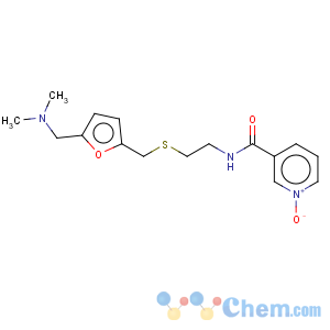 CAS No:84071-15-8 3-Pyridinecarboxamide,N-[2-[[[5-[(dimethylamino)methyl]-2-furanyl]methyl]thio]ethyl]-, 1-oxide