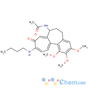 CAS No:84092-79-5 Acetamide,N-[(7S)-10-(butylamino)-5,6,7,9-tetrahydro-1,2,3-trimethoxy-9-oxobenzo[a]heptalen-7-yl]-