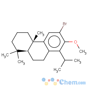 CAS No:84104-94-9 Phenanthrene,6-bromo-1,2,3,4,4a,9,10,10a-octahydro-7-methoxy-1,1,4a-trimethyl-8-(1-methylethyl)-,(4aS,10aS)-