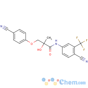 CAS No:841205-47-8 (2S)-3-(4-cyanophenoxy)-N-[4-cyano-3-(trifluoromethyl)phenyl]-2-hydroxy-<br />2-methylpropanamide