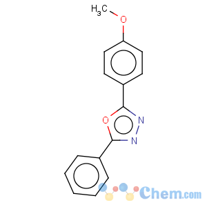 CAS No:842-79-5 1,3,4-Oxadiazole,2-(4-methoxyphenyl)-5-phenyl-