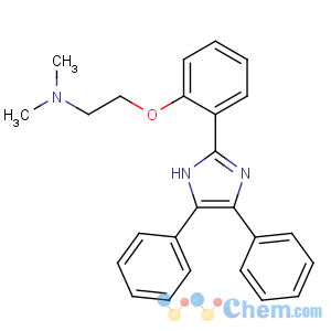 CAS No:84203-09-8 2-[2-(4,5-diphenyl-1H-imidazol-2-yl)phenoxy]-N,N-dimethylethanamine