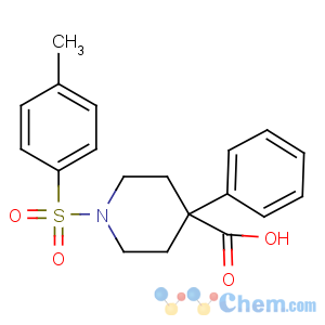 CAS No:84255-02-7 1-(4-methylphenyl)sulfonyl-4-phenylpiperidine-4-carboxylic acid