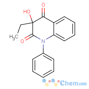 CAS No:84261-53-0 2,4(1H,3H)-Quinolinedione, 3-ethyl-3-hydroxy-1-phenyl-