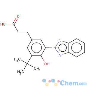 CAS No:84268-36-0 Benzenepropanoic acid,3-(2H-benzotriazol-2-yl)-5-(1,1-dimethylethyl)-4-hydroxy-
