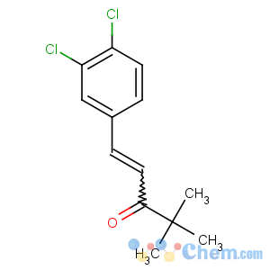 CAS No:84319-72-2 1-Penten-3-one,1-(3,4-dichlorophenyl)-4,4-dimethyl-, (E)- (9CI)