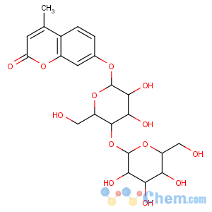 CAS No:84325-23-5 7-[(2S,3R,4R,5S,6R)-3,4-dihydroxy-6-(hydroxymethyl)-5-[(2S,3R,4S,5R,<br />6R)-3,4,<br />5-trihydroxy-6-(hydroxymethyl)oxan-2-yl]oxyoxan-2-yl]oxy-4-<br />methylchromen-2-one