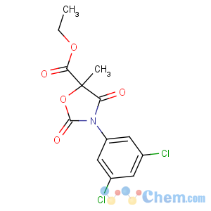 CAS No:84332-86-5 ethyl<br />3-(3,5-dichlorophenyl)-5-methyl-2,4-dioxo-1,3-oxazolidine-5-carboxylate