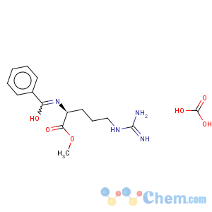 CAS No:84332-93-4 N-A-benzoyl-L-arginine methyl ester*bicarbonate C