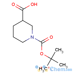 CAS No:84358-12-3 1-[(2-methylpropan-2-yl)oxycarbonyl]piperidine-3-carboxylic acid