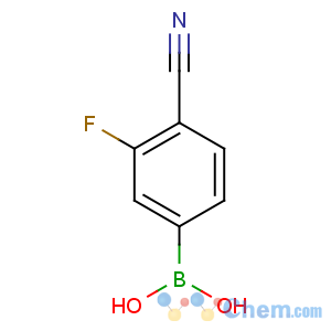 CAS No:843663-18-3 (4-cyano-3-fluorophenyl)boronic acid
