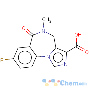 CAS No:84378-44-9 4H-Imidazo[1,5-a][1,4]benzodiazepine-3-carboxylicacid, 8-fluoro-5,6-dihydro-5-methyl-6-oxo-