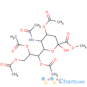 CAS No:84380-10-9 methyl<br />(2S,4S,5R,6R)-5-acetamido-4-acetyloxy-2-hydroxy-6-[(1S,2R)-1,2,<br />3-triacetyloxypropyl]oxane-2-carboxylate