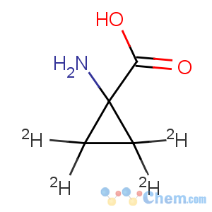 CAS No:84392-07-4 Cyclopropane-2,2,3,3-d4-carboxylicacid, 1-amino- (9CI)