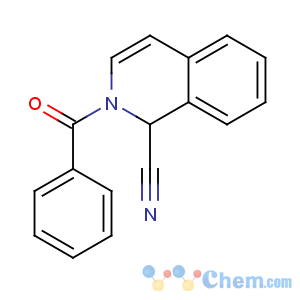 CAS No:844-25-7 2-benzoyl-1H-isoquinoline-1-carbonitrile