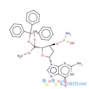 CAS No:84416-84-2 Guanosine,5'-O-[bis(4-methoxyphenyl)phenylmethyl]-2'-deoxy-N-(2-methyl-1-oxopropyl)-,3'-[methyl bis(1-methylethyl)phosphoramidite] (9CI)