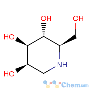 CAS No:84444-90-6 3,4,5-Piperidinetriol,2-(hydroxymethyl)-, (2R,3R,4R,5R)-