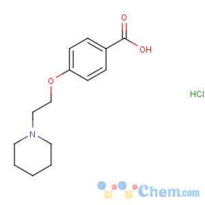 CAS No:84449-80-9 4-(2-piperidin-1-ylethoxy)benzoic acid