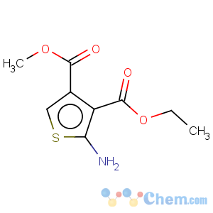 CAS No:844502-63-2 3,4-Thiophenedicarboxylicacid, 2-amino-, 3-ethyl 4-methyl ester