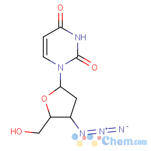CAS No:84472-85-5 Uridine,3'-azido-2',3'-dideoxy-