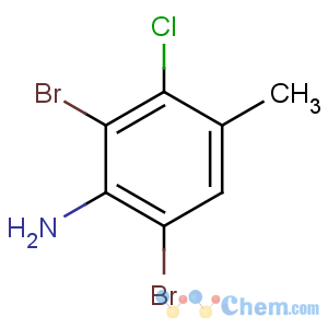 CAS No:84483-22-7 2,6-dibromo-3-chloro-4-methylaniline